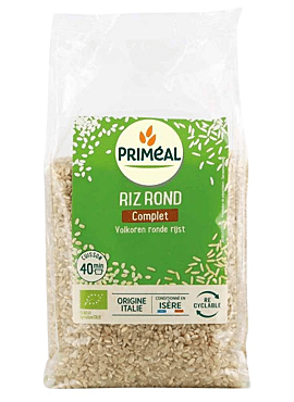 Priméal Volkoren ronde rijst bio 1kg