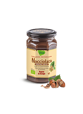 Nocciolata hazelnootpasta gluten-& melkvrij  bio 650g
