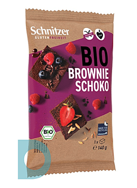 Schnitzer Brownie glutenvrij bio140g