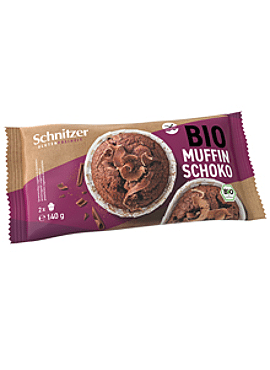 Schnitzer Chocolade Muffin glutenvrij Bio 140g
