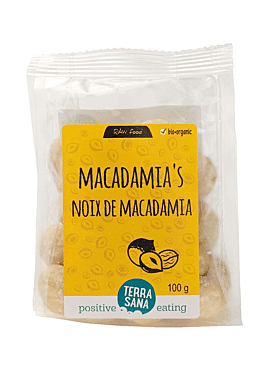 Macadamia's gepeld bio 100g