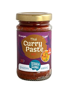 Rode currypasta Thaï bio vegan 120g