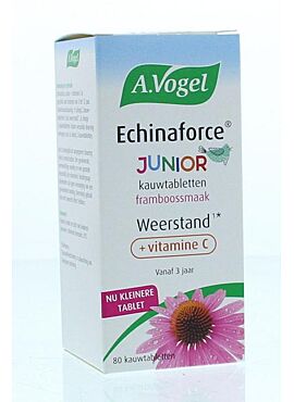 Echinaforce Junior + vit C  80 kauwtabletten
