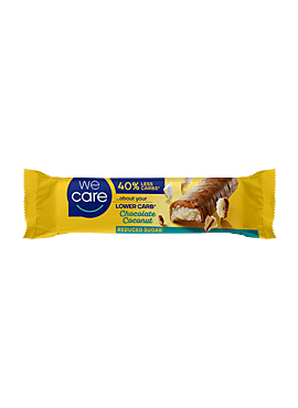 WeCare Chocolate Coconut reep low carb 35g