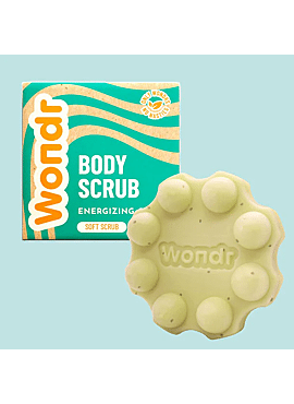 Wondr Scrub bar Ginger & Lime Hydraterend 102g