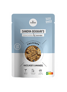Sandra's Crackers Hazelnoot Amandel Koolhydraatarm 125g