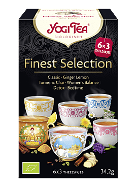 YogiTea Finest Selection 3x6 builtjes