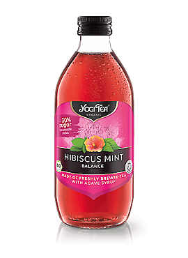 Yogi Cold Tea Hibiscus mint 330 ml
