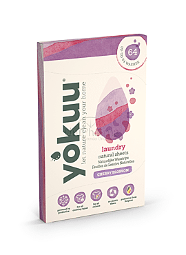 Yokuu Probiotische wasstrips kersenbloesem 32st (64 wasbeurten)