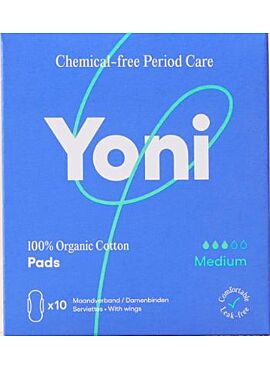 Yoni Maandverband medium wings 10st