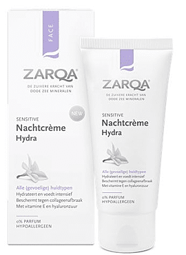 Zarqa Hydra Nachtcreme sensitive 50ml