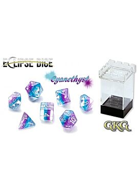 Eclipse Dice Cyanethyst (7 Dice Set)