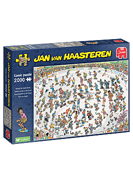 Skateboarden in de Bowl – Jan van Haasteren (2000)