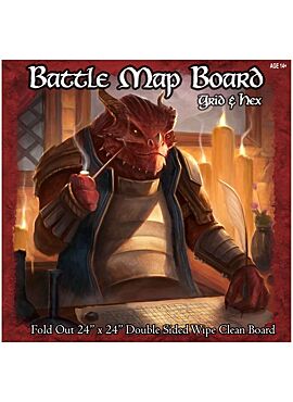 Battle Map Board - Grid & Hex
