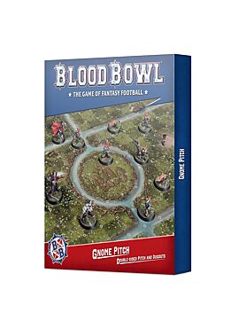 Blood Bowl: Gnome Team Pitch and Dugouts