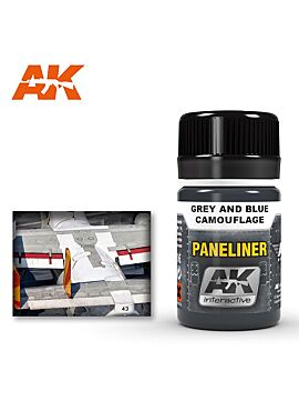 AK PANELINER FOR GREY AND BLUE CAMOUFLAGE
