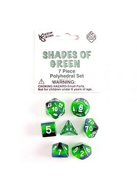 Shades Of Green 7-die Set