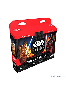 Star Wars Unlimited Spark of Rebellion 2-Player starter box