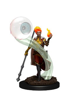 Fire Genasi Female Wizard Premium Figure