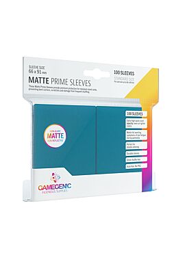 Gamegenic - Matte Prime Sleeves Blue (100 Sleeves)