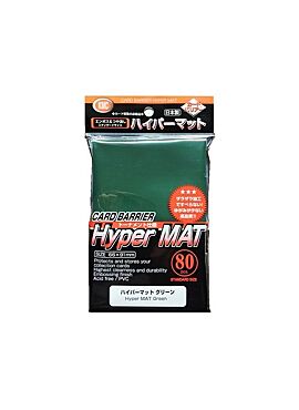 KMC Hyper mat Standard sleeves Green (80 pcs)