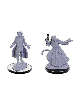  Critical Role Unpainted Miniatures: Lucien Tavelle & Cree Deeproots 