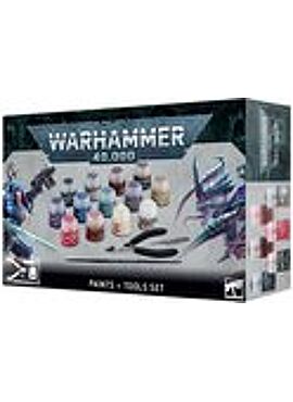 Warhammer 40k paints + tools set