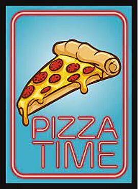 Legion Double Matte art sleeves - Pizza time