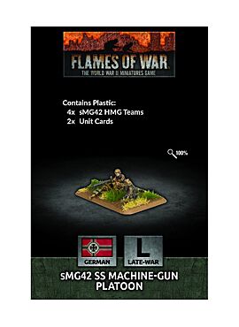 sMG42 SS Machine-gun Platoon (x4 Plastic)