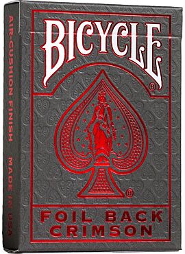  Bicycle Foil Metalluxe Red