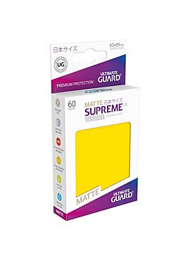 UG Matte Supreme japanese sleeves Yellow (60pcs)