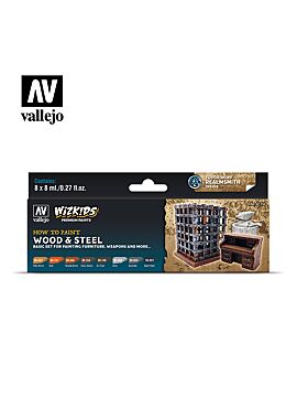 How to paint Wood and steel
