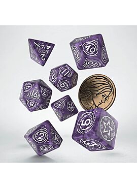 The Witcher Dice Set Yennefer - Lilac and Gooseberries