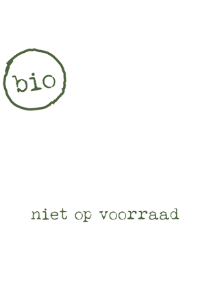 BIO niet op voorraad