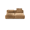 Cord velour camel