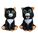 Feisty Pets Black Cat Plush product image