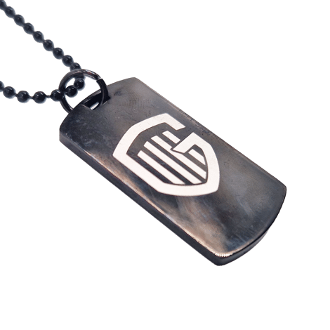 Necklace - dog tag
