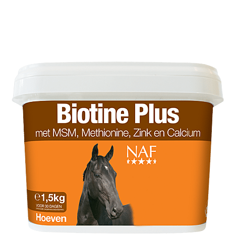 NAF Biotin Plus With MSM Methionine Zinc & Calcium Equine Use 