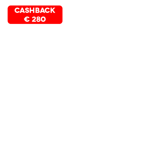 cashback € 280