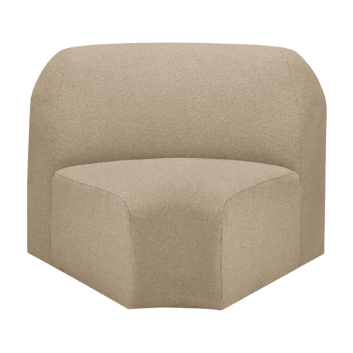 Bulky modular sofa 45 corner