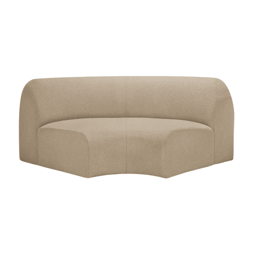 Bulky modular sofa 90 corner