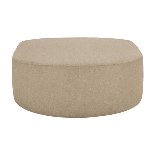 Bulky modular footstool circle
