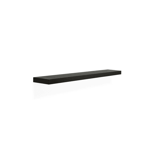 Oak Black wall shelf