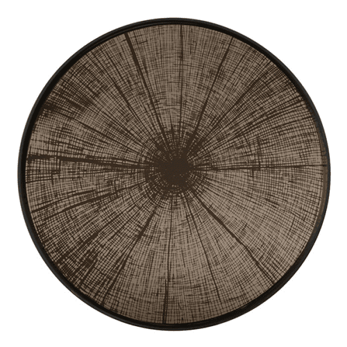 Bronze Slice Mirror Tray - Not Aged - ø 61 x 4 cm
