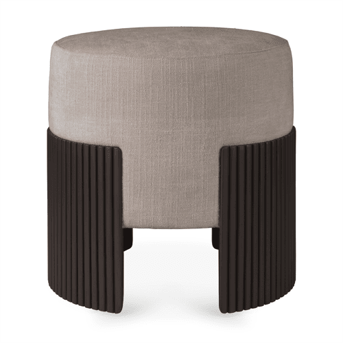 Ethnicraft roller Max pouf