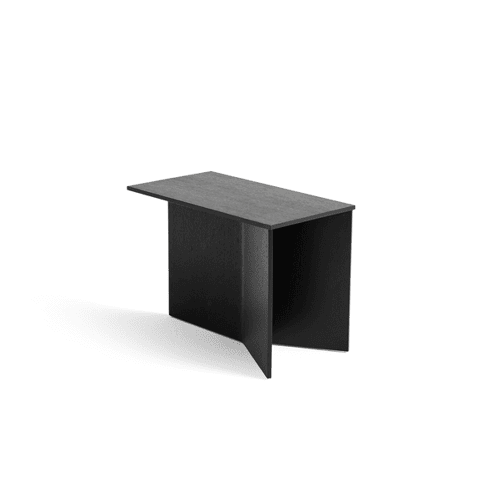 Slit table wood oblong