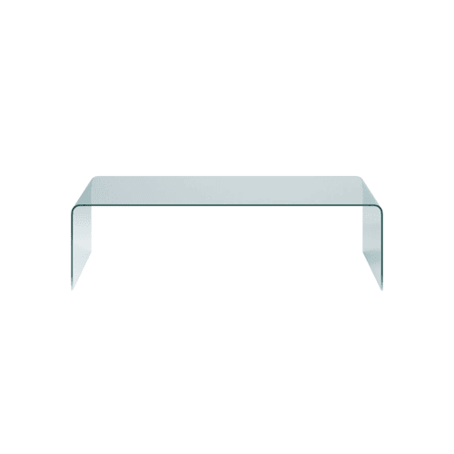 Beau glazen salontafel rechthoekig