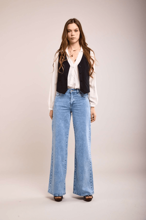 toxik wide jeanswide blue jeans