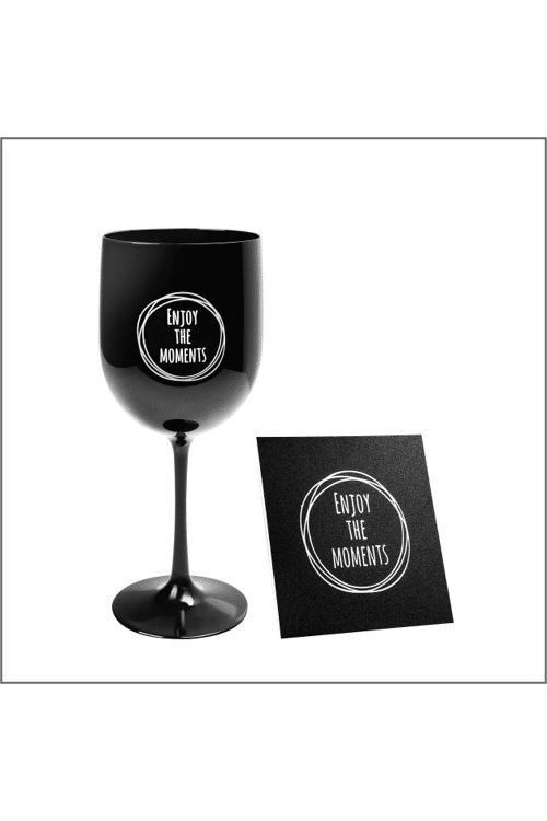 Wijnglas – Enjoy the moments