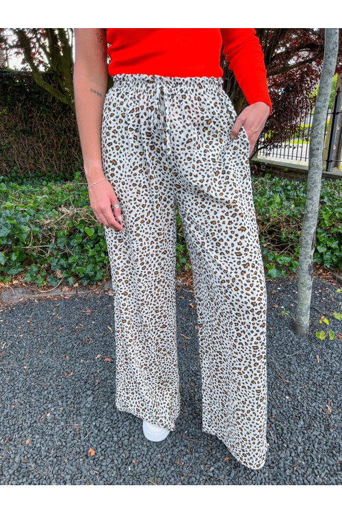 Leopard pants